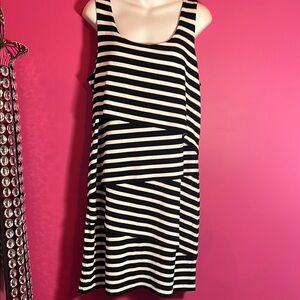 Loft striped 4 season dress.